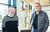 Mange av klagene har kome frå bønder som meiner trasévalet vil gå hardt ut over gardsdrifta. To av dei som har kjempa i front, er Ole Andreas Våge (t.v.) og Egil Misje.