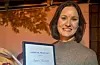 For ein månad sidan blei Agnes Ravatn tildelt Bjørg Vik-prisen. Foto: Samlaget
