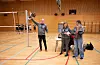 Det var jubel då Ole Johan Sveen tok i mot blomar.FOTO: THOMAS VALLESTAD DRAGESET
