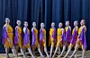 BatonFlag Junior:Fra venstre: Christiana Panayiotou, Linnea Jacobsen, Sunniva Hjelmeseter, Hermine Uri, Leah Våbenø, Mia Wilkins, Tiril Knutzen Ferkingstad, Alva Skeie, Ida Frimannslund, Ingrid Andrea Kvalvåg Panayiotou. Foto: Privat