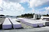Ølen Betong i Mølstervåg har god lagringsplass til ferdige produkt om leveringane skulle bli forseinka.