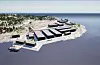 Slik vil næringsbygningane bli plasserte, viser forslaget til detaljereguleringsplan som no er ute til høyring.