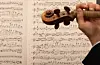 Bergen filharmoniske orkester spelte for 350 publikummarar i Vigdartun fredag kveld.FOTO: TORSTEIN TYSVÆR NYMOEN
