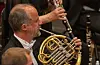 Bergen filharmoniske orkester spelte for 350 publikummarar i Vigdartun fredag kveld.FOTO: TORSTEIN TYSVÆR NYMOEN
