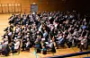 Bergen filharmoniske orkester spelte for 350 publikummarar i Vigdartun fredag kveld.FOTO: TORSTEIN TYSVÆR NYMOEN