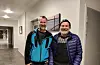 Grunneigarane Gunnar Osmundsen og Ole Andreas Våge. FOTO: GUNNHILD LØNNING