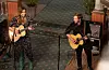 Ingebjørg Bratland med band song i Sveio kyrkje torsdag kveld. Konserten var ein del av Fartein Valen-festivalen.FOTO: TORSTEIN TYSVÆR NYMOEN