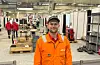 Joachim Bjelland Birkeland fra Sveio er i Danmark for å konkurrere i sveisefaget under Yrkes-EM 2025. Foto: WorldSkills Norway