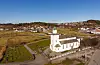I Sveio kommune i fjor var det 3 som melde seg inn i kyrkja, medan 10 melde seg ut. Tilsvarande for 2019 var det 5 innmelde og 13 utmelde. På biletet Sveio kyrkje.