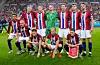 Noregs startellevar frå 3-0-sigeren over Italia i juni. Mykje tyder på at laget blir å sjå i VM neste år. Foto: Lise Åserud / NTB/ NPK