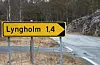 Angrepet på politimannen fann stad på Lyngholm påskeaftan i fjor.
