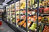 I den nye butikken fann me eit imponerande utval av frukt og grønsaker. Foto: Elisabeth Hauge Bakke