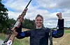 Olve Grønås Birkeland var nøgd med eigen innsats laurdag.FOTO: TRIO BIRKELAND