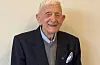 Nils Severin Økland, fødd og oppvaksen i Auklandshamn, fyller 108 år torsdag 16. februar.Foto: Privat