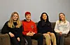 Tuva Naustvik Økland, Ådne Christiansen, Juna Sofie Brekken og Sunniva Vikse.