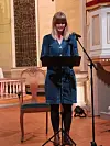 Monica Vandaskog Valen helsa frå kulturkyrkja.