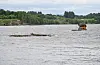 Om lag 100 meter frå rasteplassen på Melkenset ligg badeplattformen og duvar.
