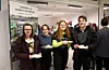 Mathilde Jespersen, Stine Steinstø, Maryon Victoria Leirvik og Vebjørn Hjelmeseter.