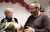 Arne Valen i samtale med Anna Børve Aase.