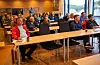 Mange viste interesse for solkraft i Sveio onsdag kveld.
