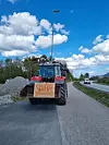 Frå aksjonen nord i Sveio.