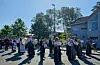 Det blir musikk fra Sveio skulekorps også i årets 17. mai-tog. Foto: Maria Gonzalez