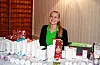 Britt Helen Reinertsen frå Tjernagel hadde med seg aloeverabaserte produkt.
