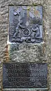 Sjømenn som falt for fedrelandet 1940-45.Harald Litangen 29 år.Andreas Økland 20 år.Bjarne Lien 22 år.