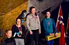 Ingrid Kindlihagen øvst på pallen under NM på Lillehammer. 2.- og 3.- plass tok Sunniva Øvre Eide og Edel Lemvik.