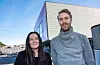 Ingun Toft, kommunalsjef helse og omsorg og Ståle Andreassen kommuneoverlege.