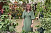 Karin Roos er aktiv på sosiale medium, der ho deler oppdateringar frå hagen sin under namnet @karingardens. Foto: Karin Roos / @karingardens / NPK