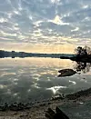 @o.irene.h Ønsker deg en fin fredag med bilder tatt onsdag morgen på vei til jobb #påveitiljobb #vigdarvatnet