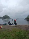 Glimt frå Fiskesommar 2025 i Holsvika. Foto: Privat