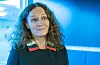 Direktør Camilla Stoltenberg ved Folkehelseinstituttet tar atterhald, men seier vi kan vere i ferd med å nå toppen av omikron-bølgja i desse dagar. Foto: Terje Pedersen / NTB / NPK