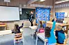 Kommunane får to månader ekstra på seg til å tilby opplæringstilbod til ukrainske flyktningborn. Kunnskapsminister Tonje Brenna meiner det gir meir tid til å få alt på plass og gjer det mogleg å ta imot fleire flyktningar på ein gong. Foto: Gorm Kallestad / NTB / NPK