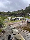 Glimt frå Fiskesommar 2025 i Holsvika. Foto: Privat