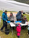 Glimt frå Fiskesommar 2025 i Holsvika. Foto: Privat