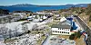 12. februar 2021 dronefoto valestrand valevåg einstadbøvoll oppvekstsenter 12. februar 2021
