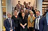 Jubilantar og pensjonistar 2024. Sjå alle namna i saka. Foto: Sveio kommune