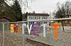 Her er det no komen hundepark. Biletet er frå då barnehagen framleis var open.