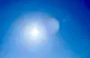 Det er berre å gleda seg over og nyta sol frå blå himmel. Foto: Ellen Marie Hagevik