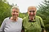 Rita og Dieter Laüerwald, smiler bredt etter nok en feriemåned i sitt «andre hjem». Foto: Morten Vågset Møller