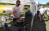 Over 100 små og store møtte opp til Fiskesommar i Holsvika. FOTO: PRIVAT