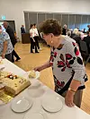 Spreke Rikka Ramdal på 97 1/2 år er eldste medlem i Sveio pensjonistforening.