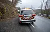 Etter inspeksjon skulle dei vidare til eit anna oppdrag i nærleiken.FOTO: THOMAS VALLESTAD DRAGESET
