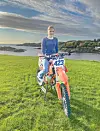 Emma Louise Ballard har kjørt crossykkel lenge, og mest intenst dei to siste åra.