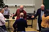 kommunestyremøte 7.12.20 politikk stian nygård håkon skimmeland arbeidarpartiet ap ole johan sveen / mikal møller hovda ruth g østebøvik eriksen. bjarte stølås storli i bakgrunnen