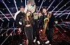 Blåsemafian saman med Caroline «Hazel» Teigen- norsk delfinale-Grand Prix 2021bildetekst: Blåsemafian består av Stig Espen Hundsnes, trompet, Jørgen Lund Karlsen, saksofon og Sigurd Evensen, trombone. Trioen fann kvarandre i studietida på Norges Musikkhøyskole, der dei delte ein lidenskap for blåserekke. No er dei vidare i MGP-finalen.