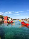 Padling ved Skinnhueneset.
