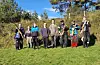 Eit knippe frå Haugesund og Sveio skyttarlag på ungdomsstemne. F.v. Sander Tveitastøl, Alexander Reinfjord, Sander Fornes, Andreas Reinfjord, Rune Valen, Marius Tronstad, Kristian Olsen Lie og Lasse Holm.